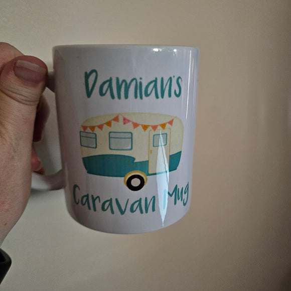 Whoopsies Personalised Caravan Mug Design - Damian's