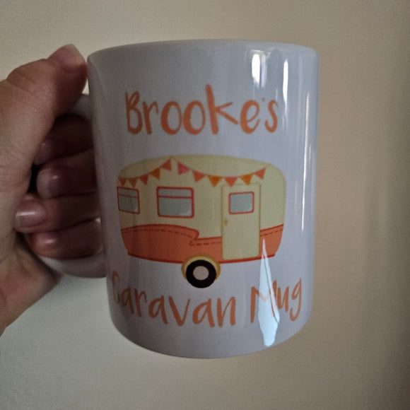 Whoopsies Personalised Caravan Mug Design - Brooke's