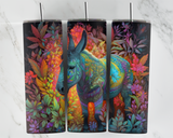 Floral Donkey - 20oz Tumbler