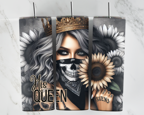 His Queen - 20oz Tumbler