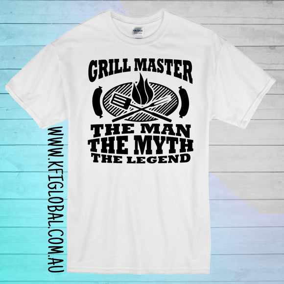 Grill Master, The man, The myth, The legend Design