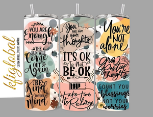 It's ok to not be ok - 20oz Tumbler