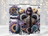 Mental Health Matters - Mandala - 20oz Tumbler