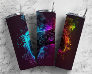 Smoking Gamer Controller - Design 2 - 20oz Tumbler