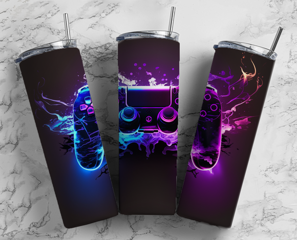 Smoking Gamer Controller - Design 4 - 20oz Tumbler