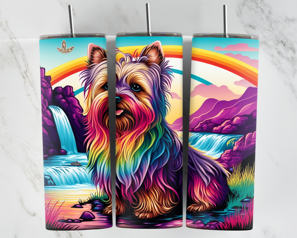 Yorkshire Terrier - Rainbow - 20oz Tumbler