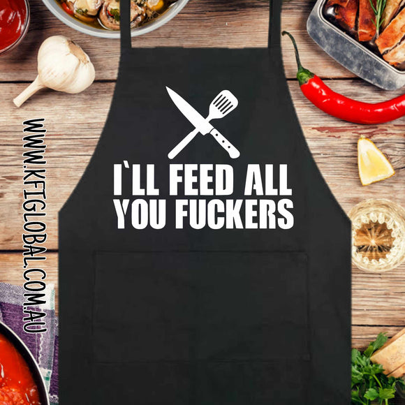 I'll feed all you design on Apron with a pocket