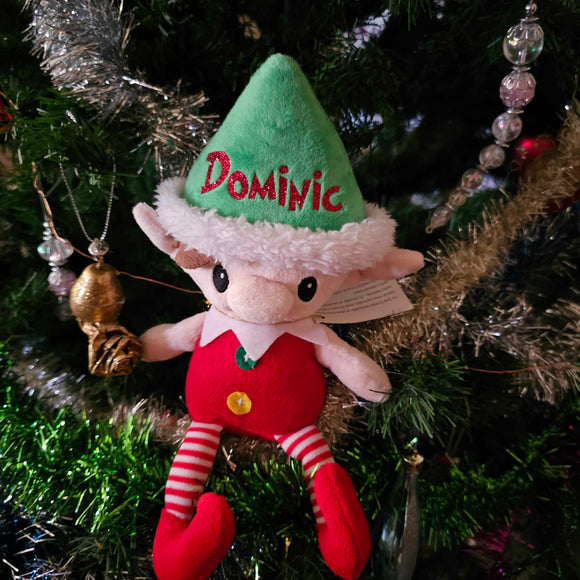 Soft Plush Christmas Naughty Elf