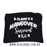 Personalised Hangover Kit Bag