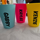 Personalised Plastic Cup / Tumbler