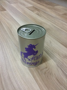 Personalised Money Tin