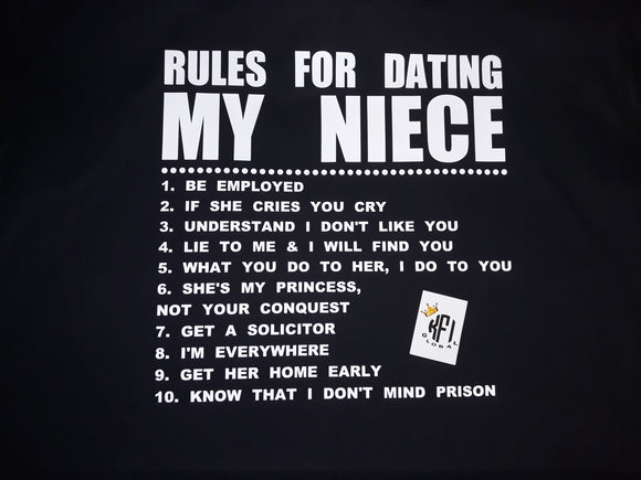 Rules for dating my niece  Design