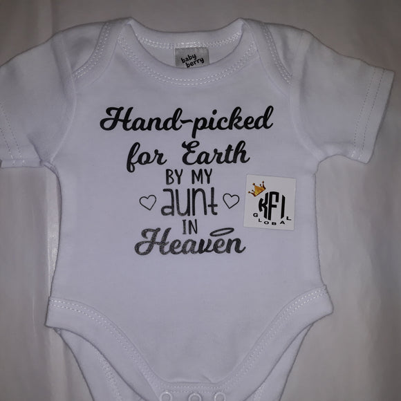 Hand-Picked for earth tee/onesie - with hearts