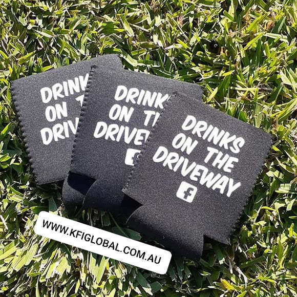 Drinks on the driveway Stubby holder - fold-able