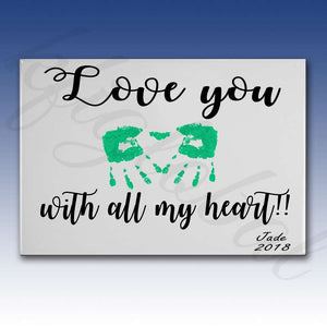 Love You with all my heart Design