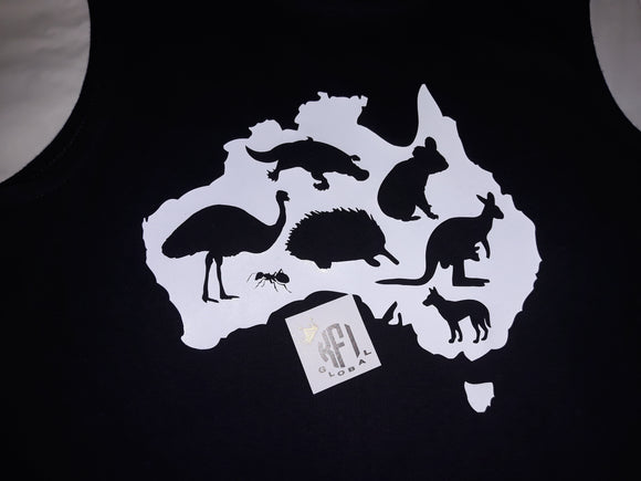 Aussie Animals tee / Bodysuit - Children