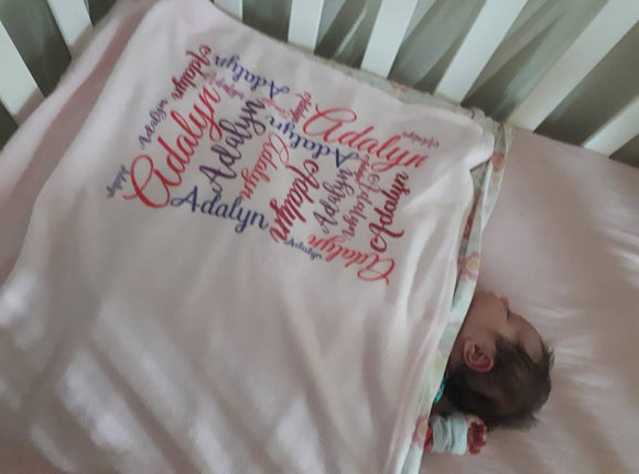 Personalised Baby Blanket