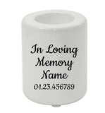 Remembrance / memorial Candle holder