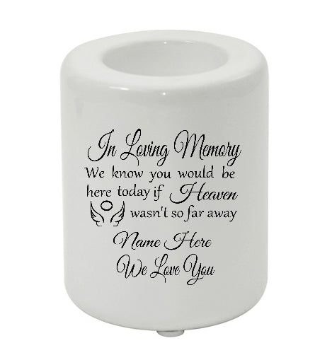 Remembrance / memorial Candle holder