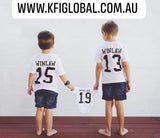 Personalised name and number shirt - design 2