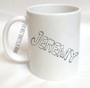 Personalised Boob Mug Design