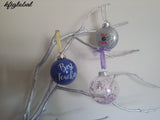 Personalised Christmas Bauble - Round