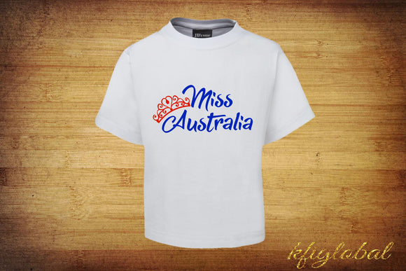 Miss Australia Tee - Childrens