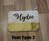 Personalised Pencil Case - two tone