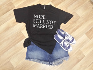 Nope. Still not married Design