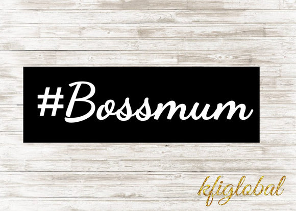 #Bossmum Sticker