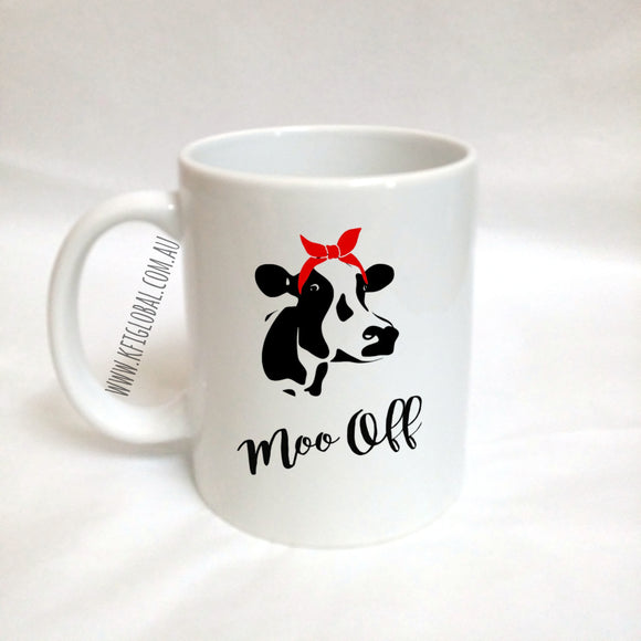 Moo Off Mug Design