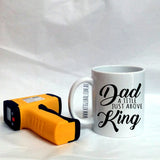 Dad a title just above King Design Mug