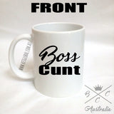 Boss Cunt BCCA Mug Design