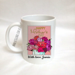 Personalised Happy Mother's Day Mug Design