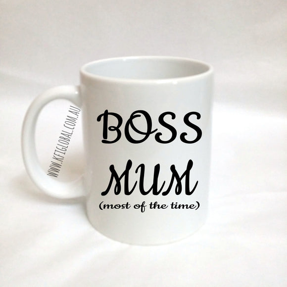Boss Mum Mug Design