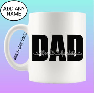 World's Greatest Dad Mug Design