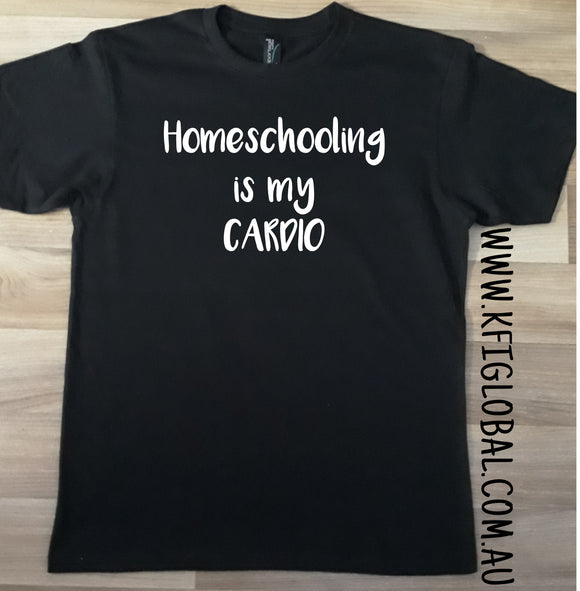 Homeschooling is my cardio Design