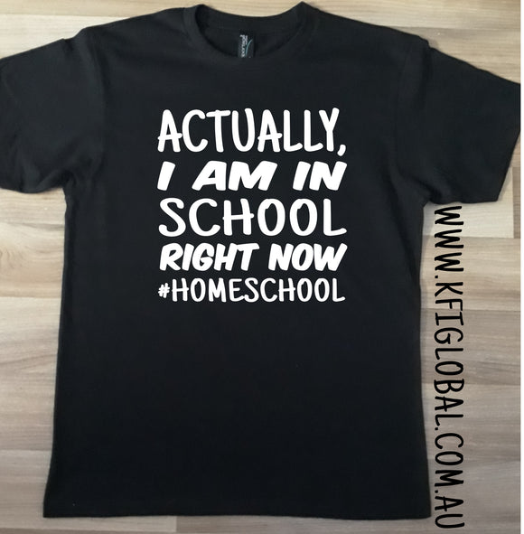 Actually, I am in school right now Tee / Bodysuit