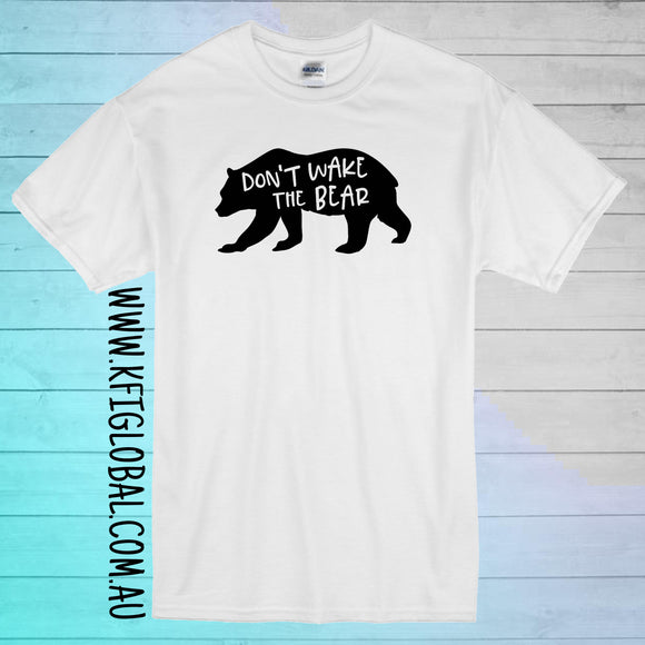 Don't wake the bear design - All ages