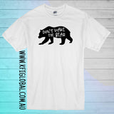 Don't wake the bear design - All ages