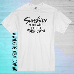 Sunshine mixed with a little hurricane design - All ages