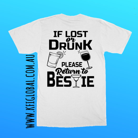 If lost or drunk Design - Bestie