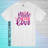 Made with Love tee / Bodysuit - Children