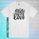 Made with Love tee / Bodysuit - Children