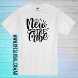 New to the tribe design - All ages - with hearts