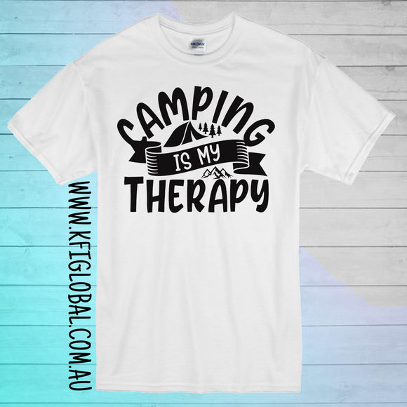 Camping is my therapy Design - Design 1