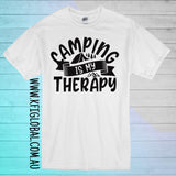 Camping is my therapy Design - Design 1