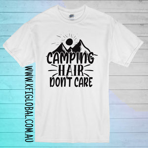 Camping hair don't care Design