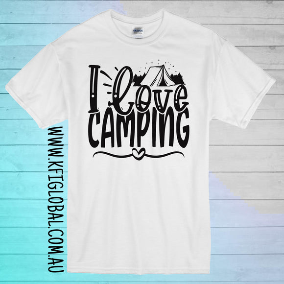 I love Camping design - All ages