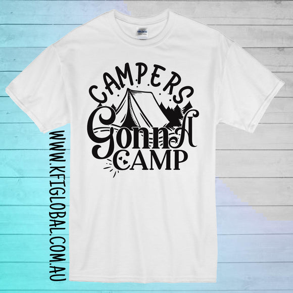 Campers gonna camp design - All ages